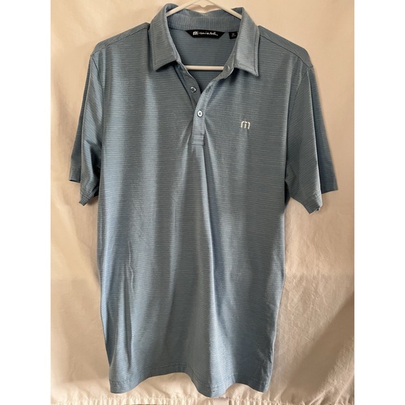 Travis Mathew Other - Travis Mathew Golf Polo Short Sleeved Men's Medium Baby Blue